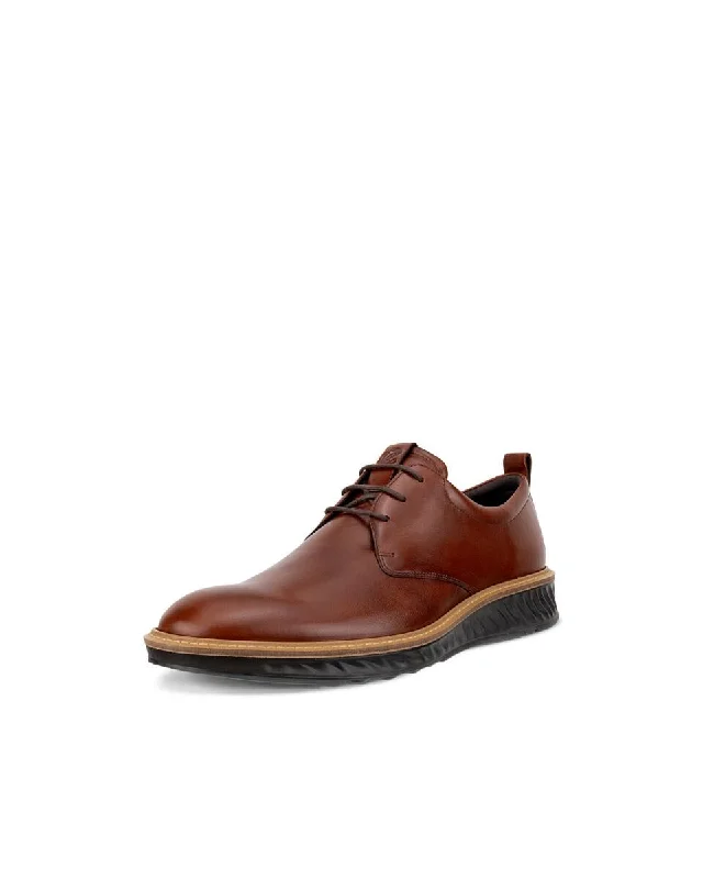 Men's casual shoes with a flexible rubber outsoleSt.1 Hybrid - Cognac