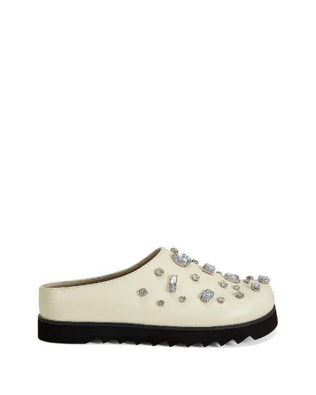 men's mules saleVONCILE-BONE RHINESTONE CLOG