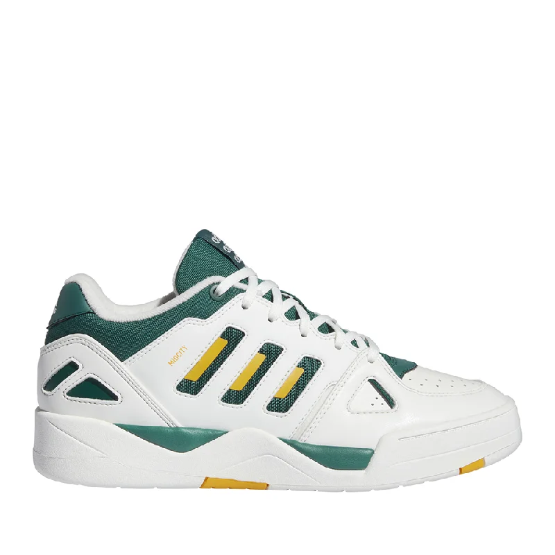 Men's low - top basketball shoes in a classic colorwayadidas Men's Midcity Low Basketball Shoes