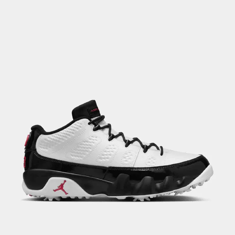 Golf shoes with a seamless upper constructionAir Jordan 9 Golf Shoes