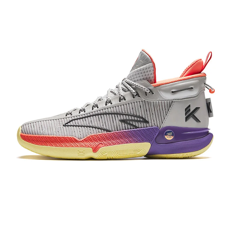 Men's mid - top basketball shoes with a bold, eye - catching printANTA Men's Klay Thompson KT9 Basketball Shoes