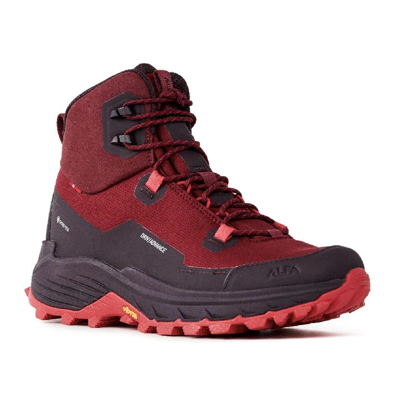 Men's hiking boots with a high - ankle supportDriv Advance GTX W - Hiking shoe for women - PORT RED