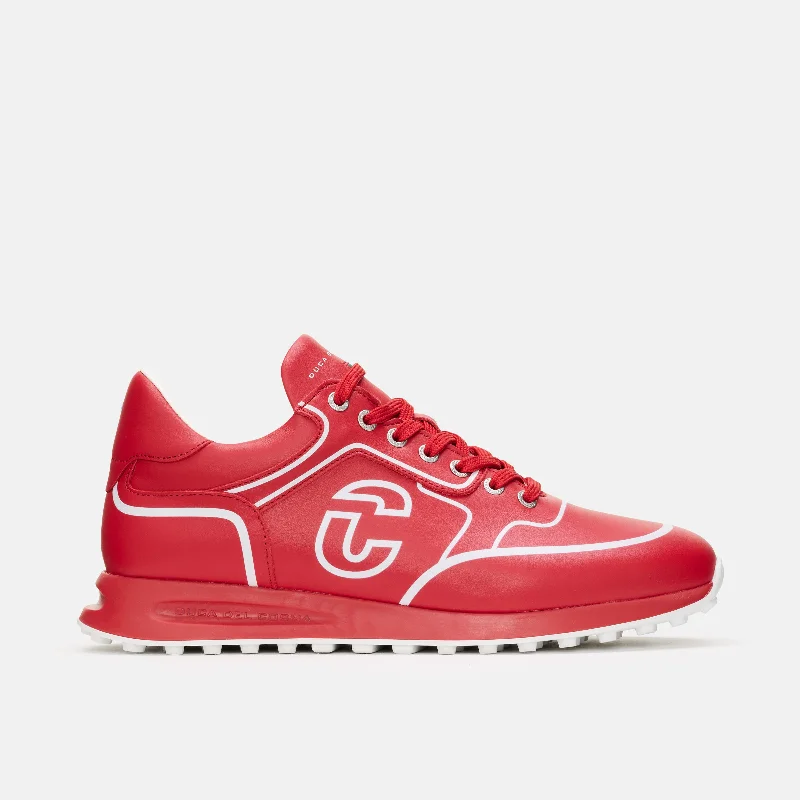 Colorful golf shoes in greenFlyer - Red