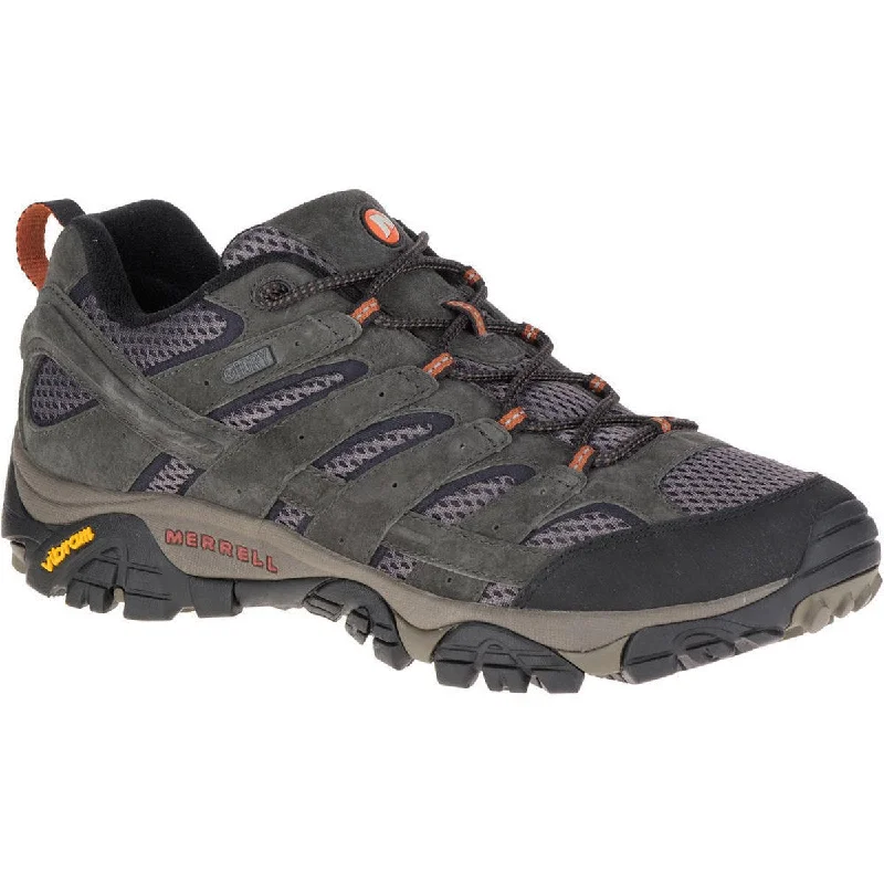 Men's hiking boots with a high - traction rubber outsoleMen's Moab 2 Waterproof