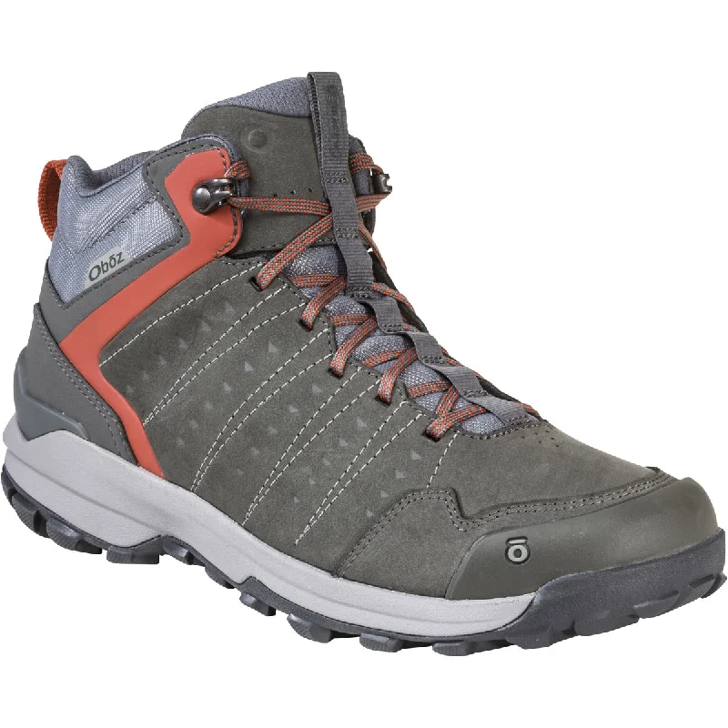 Insulated men's hiking boots for cold - weather hikingMen's Sypes Mid Leather Waterproof