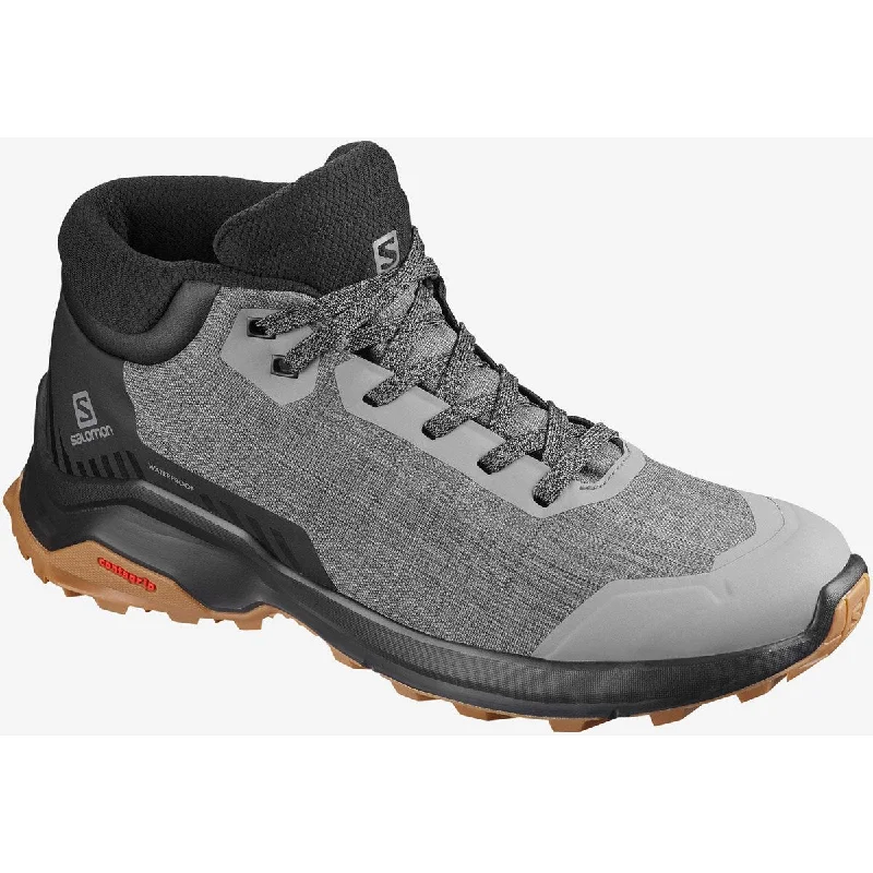 Men's hiking boots with a gusseted tongue to keep out debrisMen's X Reveal Chukka CSWP