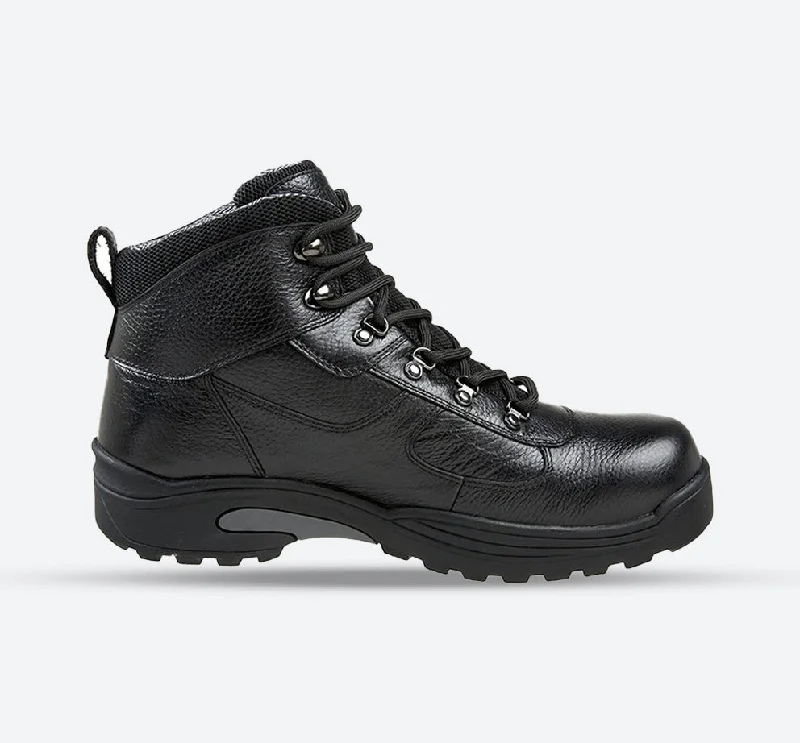 Men's hiking boots with a Vibram sole for tractionMen's Wide Fit Drew Rockford Waterproof Boots