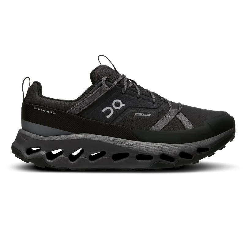 Men's hiking boots with a waterproof zipper closureMens On Running Cloudhorizon Waterproof