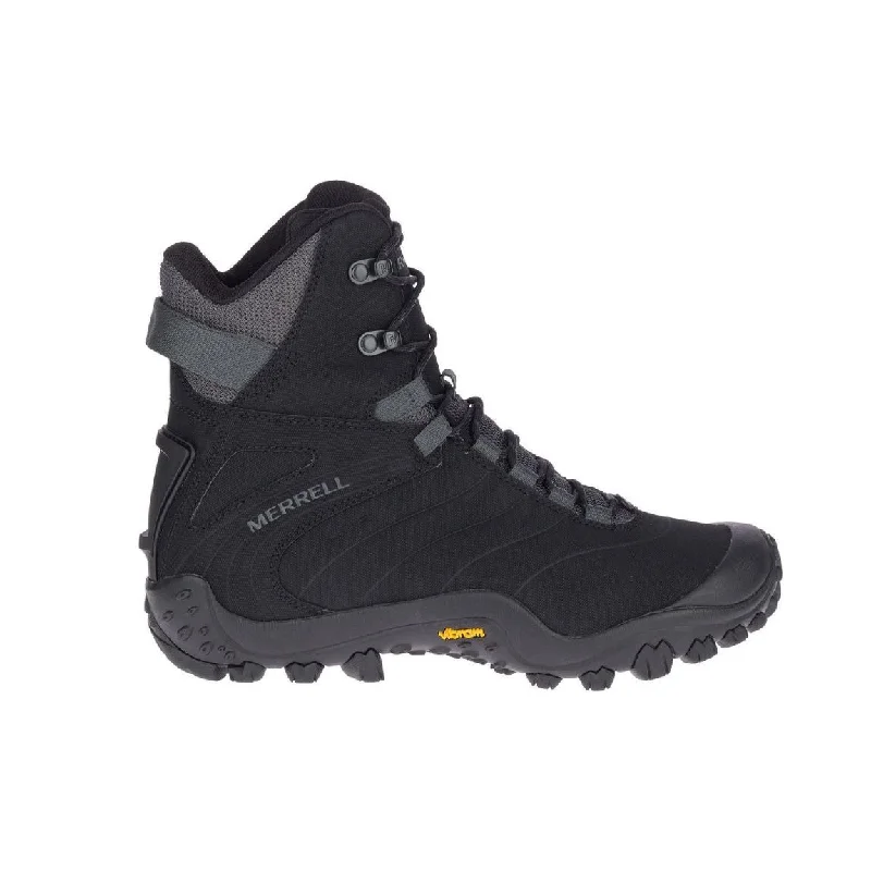 Men's hiking boots with a toe cap for protectionMerrell Chameleon Thermo 8 Tall Waterproof Boot - Men