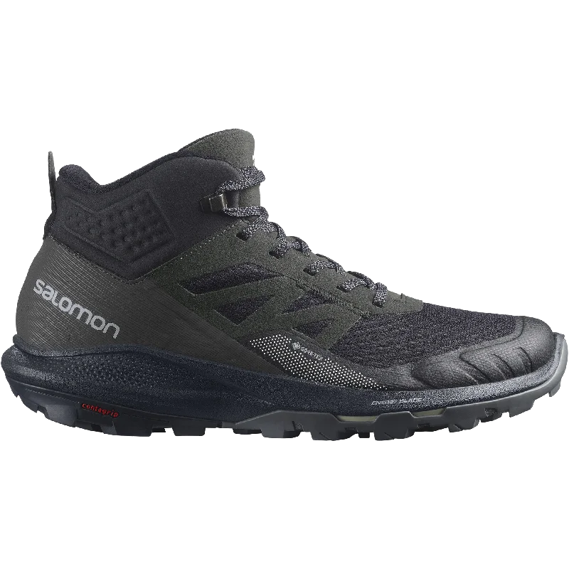 Men's hiking boots with a breathable mesh liningOUTPULSE MID GTX MEN'S