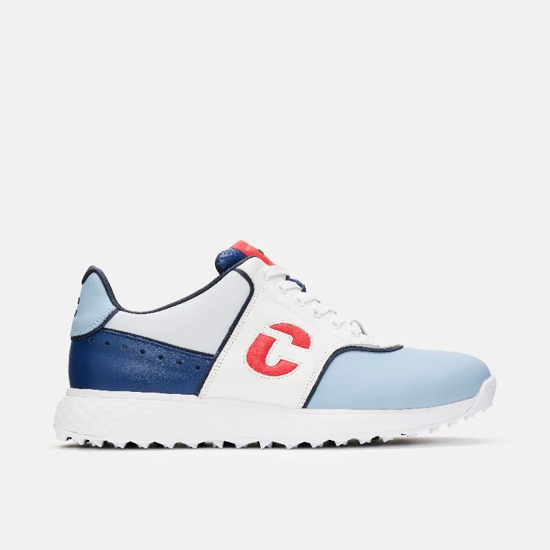 Golf shoes with a sleek designPositano - White/Blue/Red