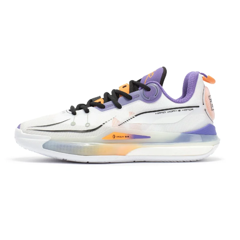 Men's Converse All - Star basketball shoes with a classic heritageSpencer Dinwiddie - DVD2 CQT: White / Neon Purplevine