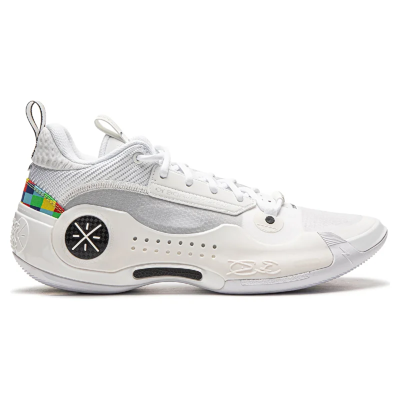 Men's basketball shoes with a quick - dry lining to keep feet dryWay Of Wade 10 Low 'Rainbow (Pixel)' Men's Basketball Shoes