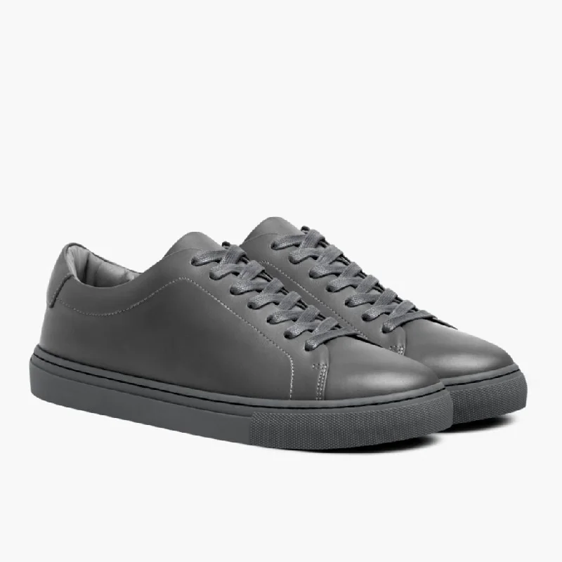 Men's retro - inspired basketball sneakers with a high - top designEncore | Steel Grey