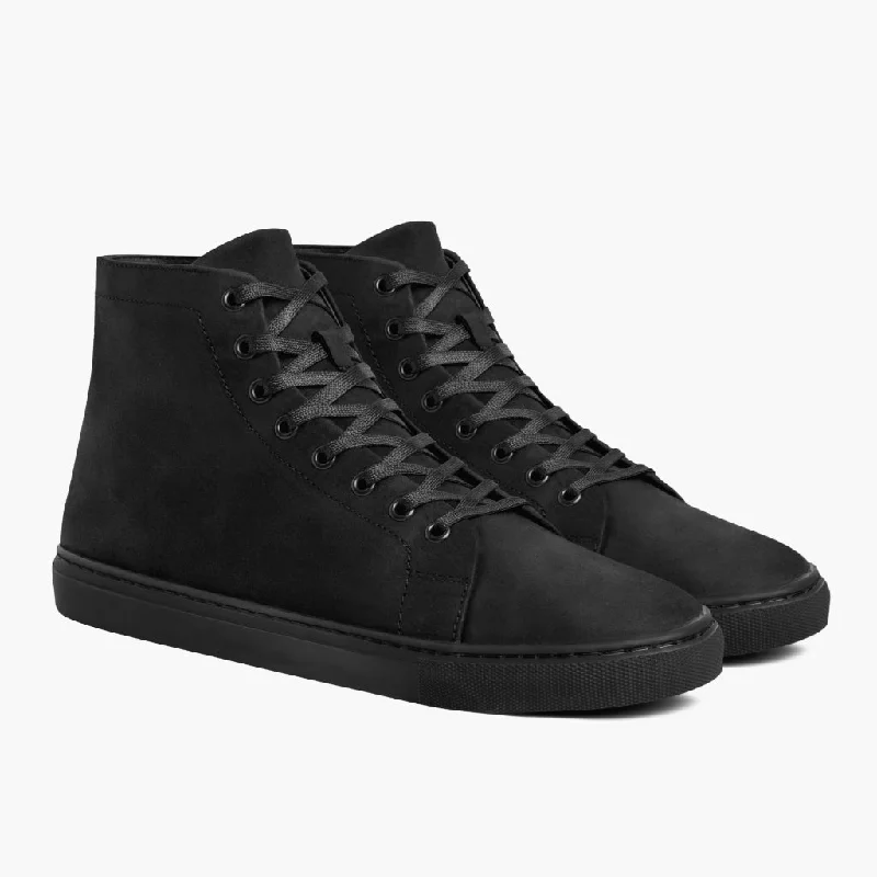 Men's sneaker collections based on popular culturePremier High Top | Black Matte