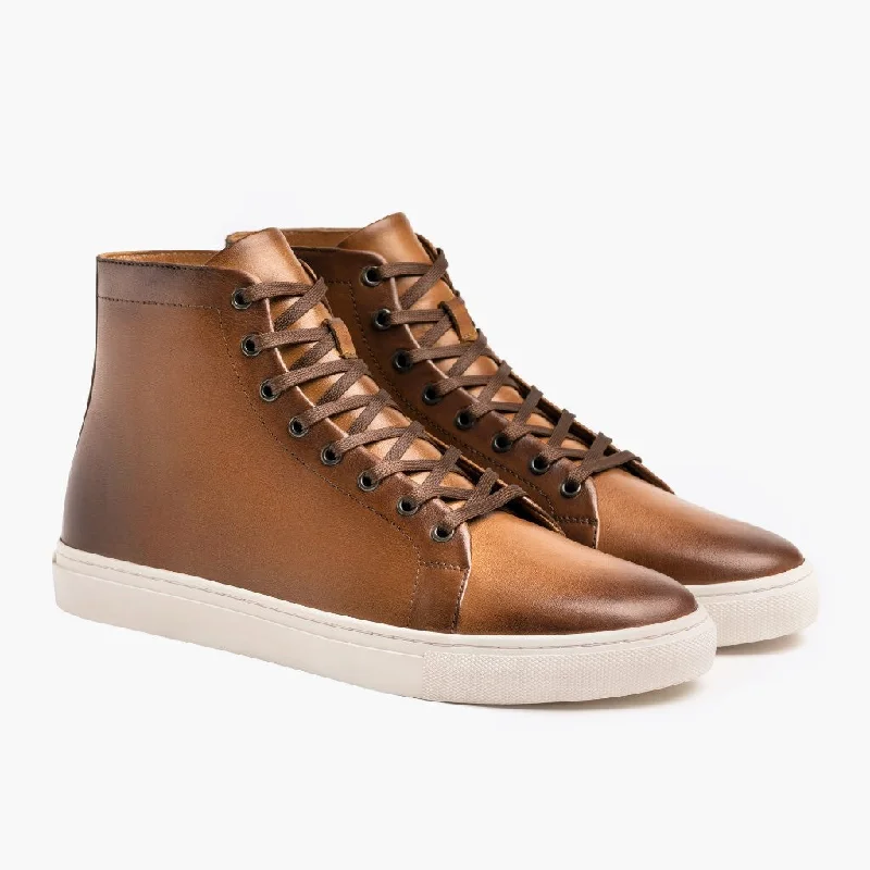 Men's classic - style sneakers with a modern twistPremier High Top | Toffee