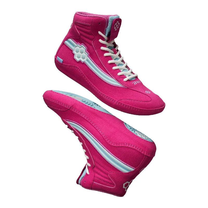 Rudis Ninety-5 Classic Adult Wrestling Shoes - Pink Sky