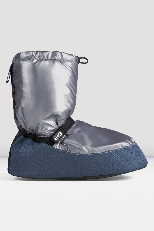 Adult Metallic Warm Up Booties