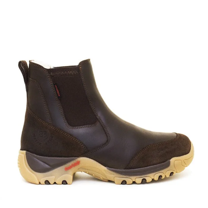 Ottawa Storm Waterproof Short Boots - Brown