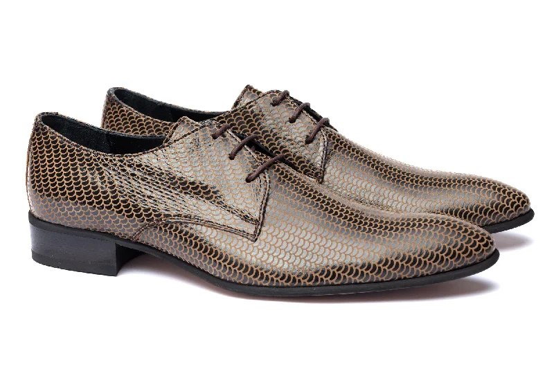 Men's formal shoes with a contrast stitching detailThe Leonard Shoes