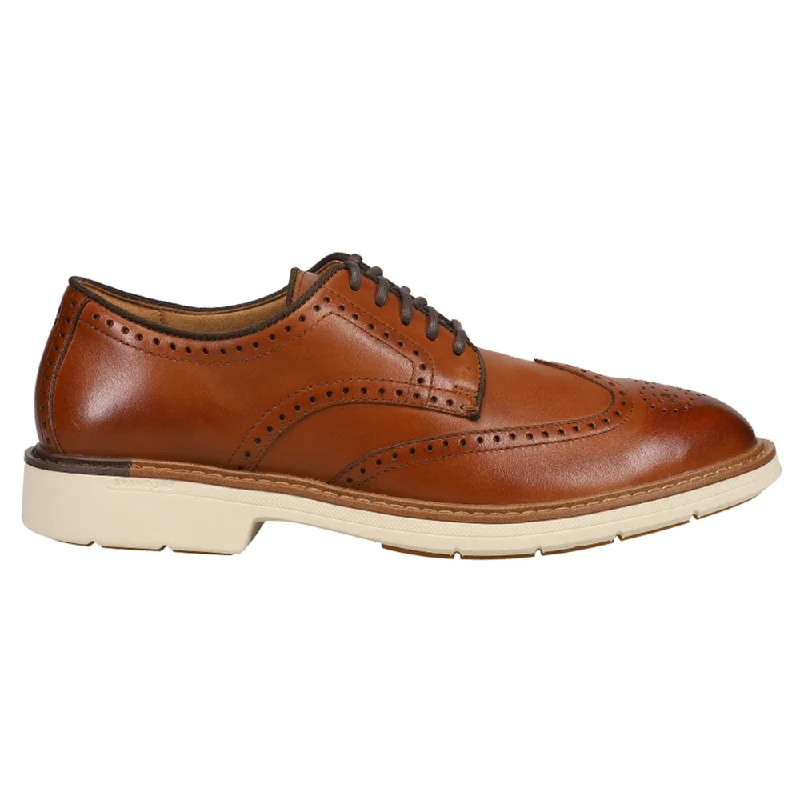 Men's formal shoes with a low - heeled designGo To Wing Oxford Wingtip Dress Shoes