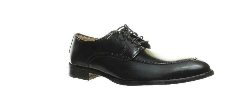 Men's leather formal Oxford shoes with a cap toeJOHNSTON & MURPHY Bradford