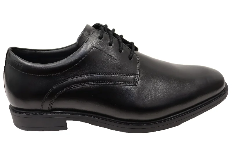 Men's formal shoes with a pointed toe for a stylish lookNunn Bush By Florsheim Mens Baxter Plain Triple Wide Leather Shoes