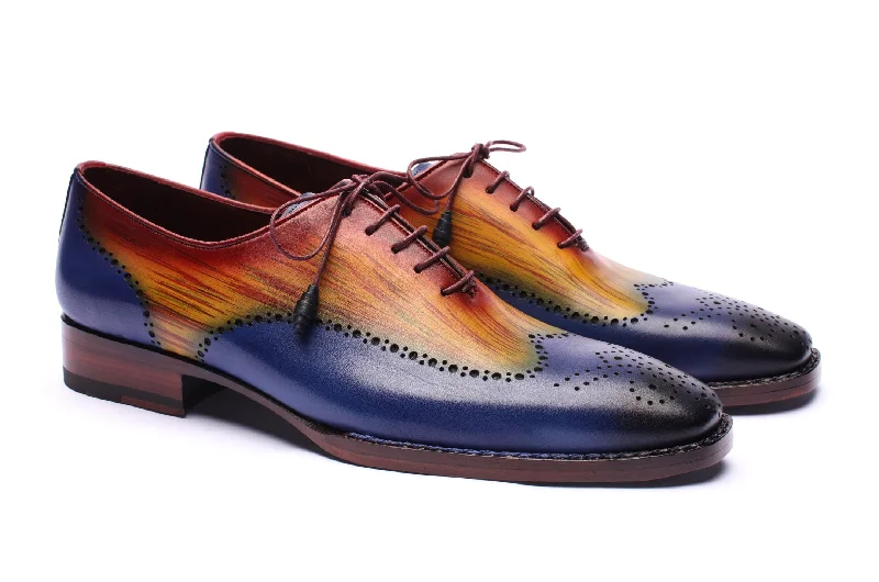 Brogue - style men's formal shoes for a sophisticated lookThe Juno Patina Shoes