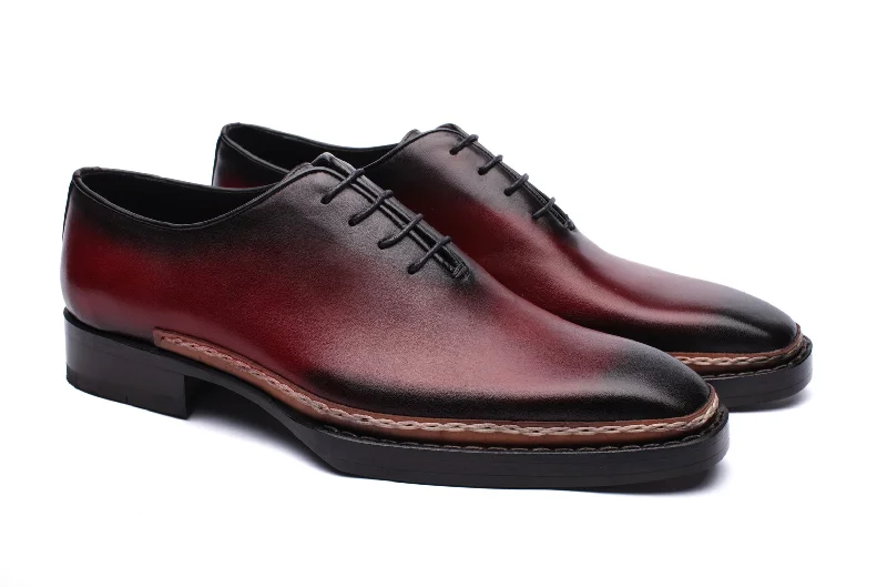 Men's formal shoes with a leather lining for breathabilityThe Norwegian Welted Shoes